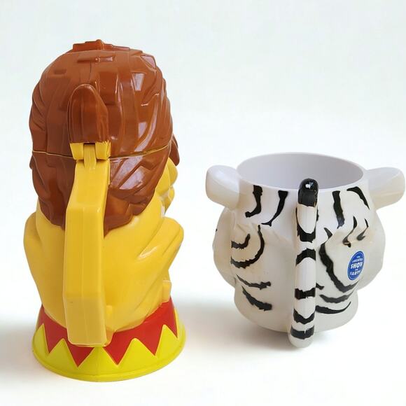 Vintage Y2K Circus Animal Mugs – Ringling Bros. Barnum & Bailey Collectibles - Picture 4 of 8